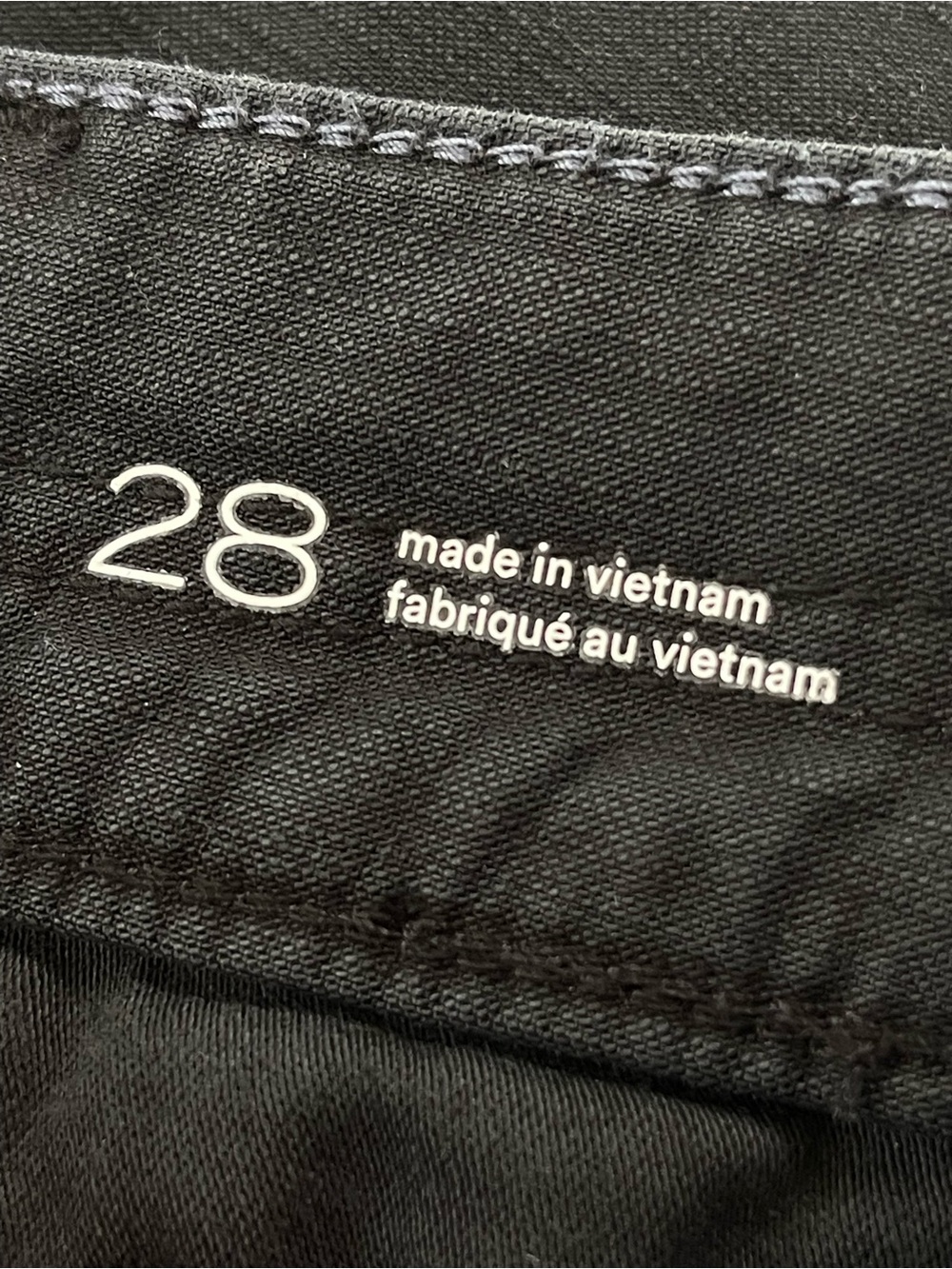 Anthropologie Pilcro Black Wash Carbon The Wanderer Utility Pants Sz 28 NWT - Picture 10 of 14